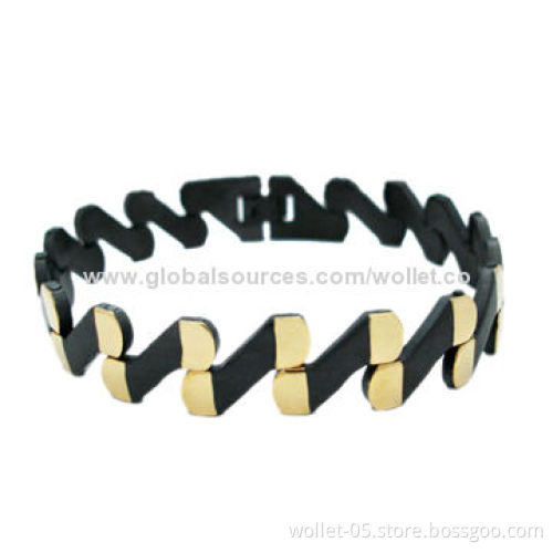 Fashionable Metal Bracelet, Made Of Stainless Steel, Unisex